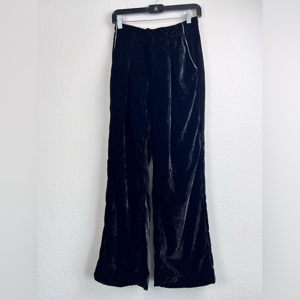 Free People Sign of The Times Velvet Trouser size 4